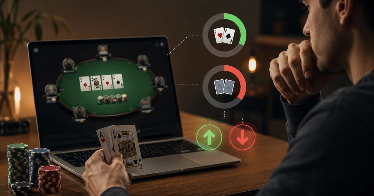¿Cómo funcionan las probabilidades en el póker online?