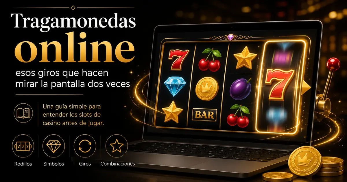 Tragamonedas online: esos giros que hacen mirar la pantalla dos veces