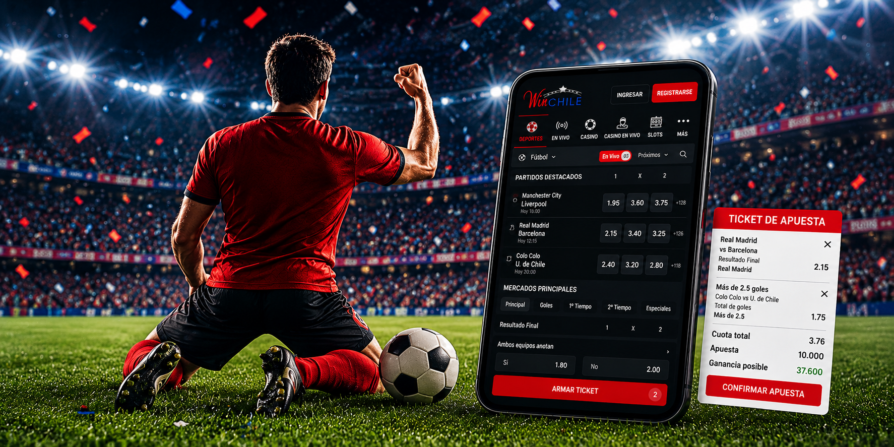 ¿Cómo apostar por mi equipo de fútbol en un casino online?