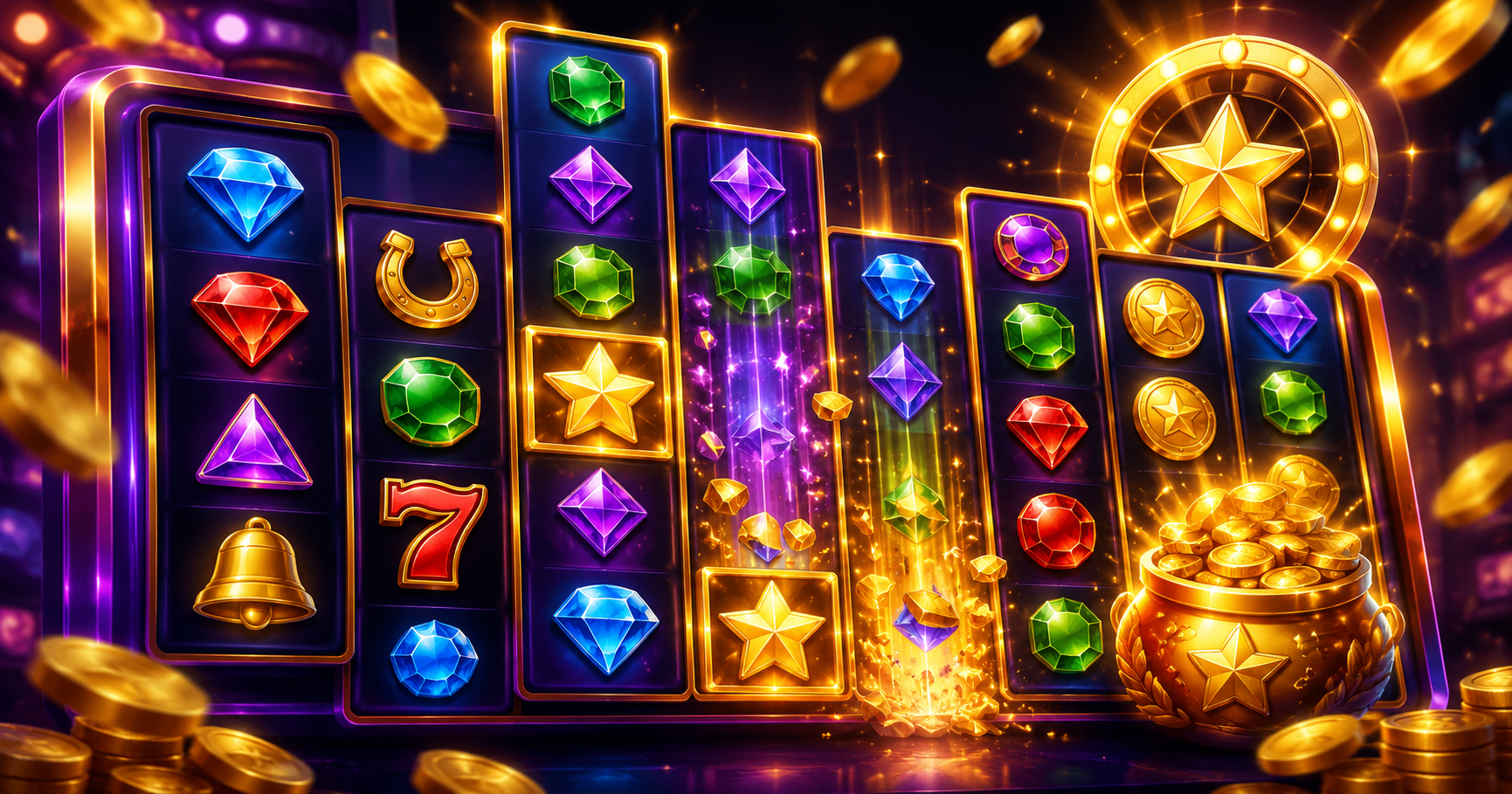 ¿Qué son Megaways, cascadas y bonus en los slots?