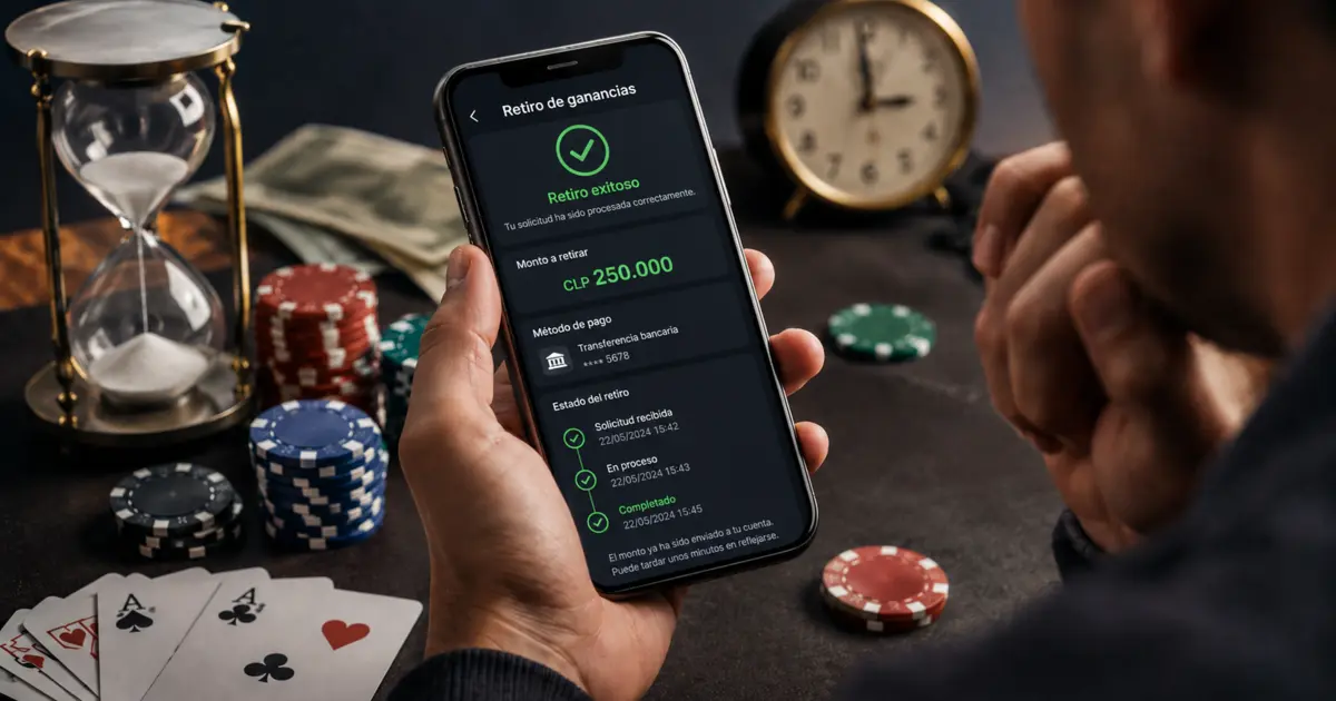 ¿Cuánto tardan en pagar los retiros en casinos online?