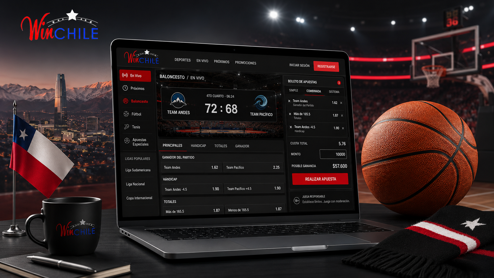 ¿Cómo apostar en la NBA desde un casino online?